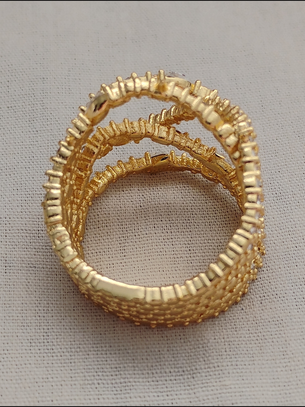 Alexis Bittar Pave Orbiting Ring Size 7 - Picture 8 of 8